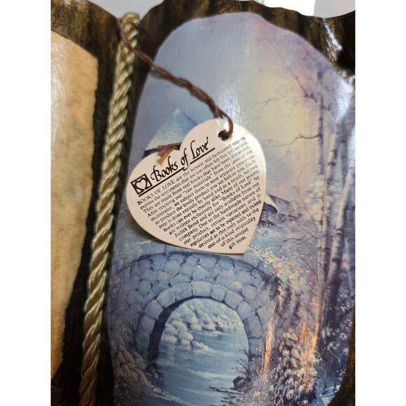 "I Love You" Book Shape Shelf Tabletop Home Decor Sign - Picture 4 of 4